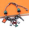 Клинок, рассекающий демонов Kimetsu no Yaiba Камадо Незуко DIY Браслет-шарм Аниме Косплей Украшения Унисекс