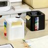 Plastic Desktop Note Holder 5-in-1 Page Marker Case Sticky Note Dispenser  Dorm Room