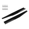 2PCS Car Body Styling Side Skirt Black Glossy ABS Wear Resistant Universal Rear Side Skirt for Automotive Modification