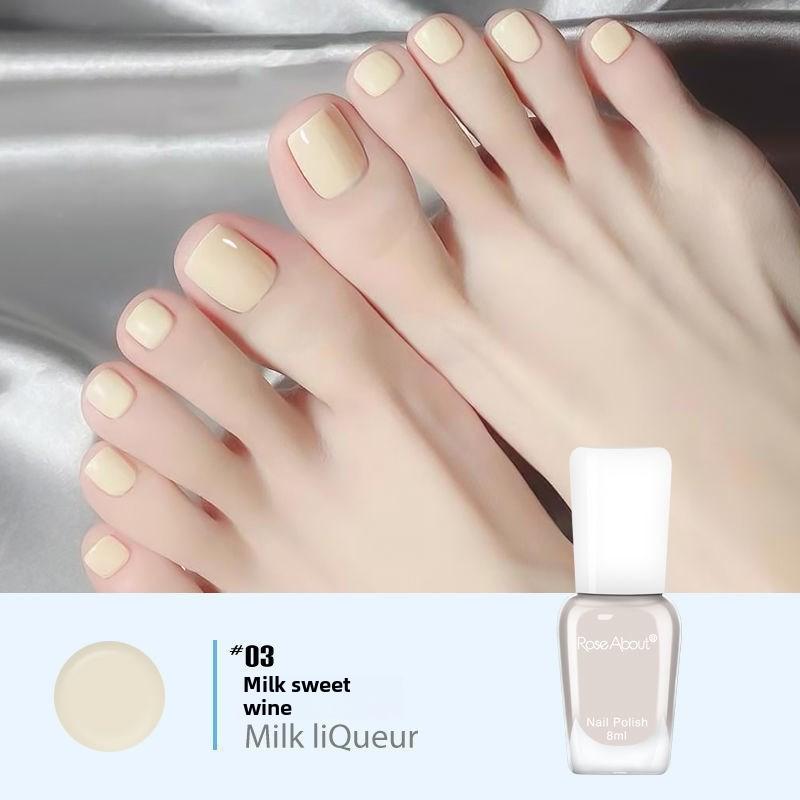Летний маникюр, без выпечки, стойкий и быстросохнущий, на водной основе, без запаха, рвущийся, прозрачный как лед нюдовый лак для ногтей