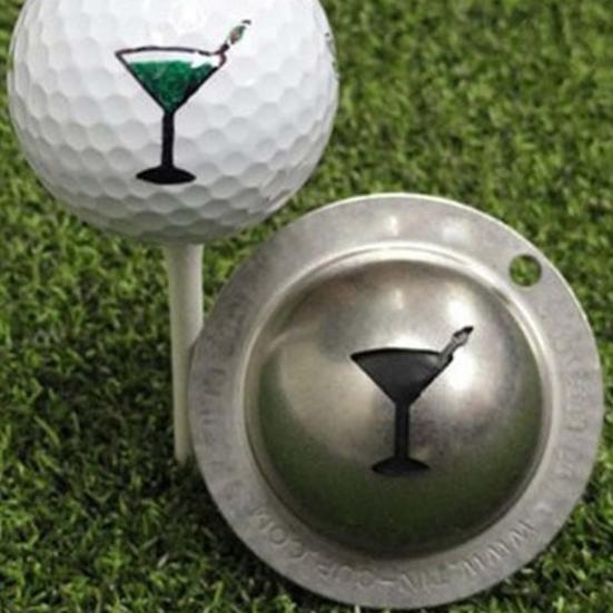 Гольф Разметка Царапиной Дизайн Слота Метка Выравнивания Водонепроницаемая Рисование Линиями Металлическая Разметочная Игла для Гольфа Инструмент Маркер Аксессуары для Гольфа