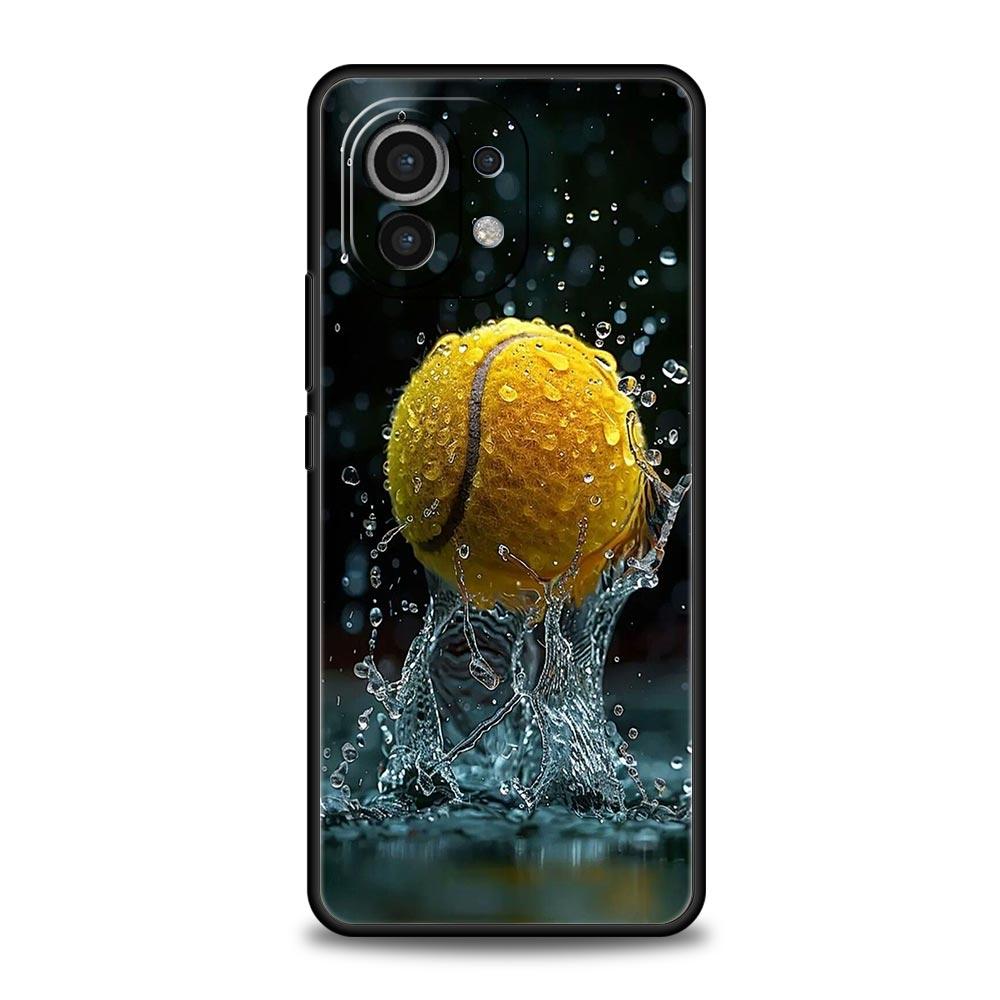 Спортивный чехол для телефона с теннисом для Xiaomi Mi 17 15T 15 14 14T 13T 12T Pro 12 13 Lite 5G 11T Poco X6 X7 X5 Pro Мягкая крышка