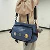 Teen Shoulder Bag Middle School Student Crossbody Bag Large Capacity Messenger Bag