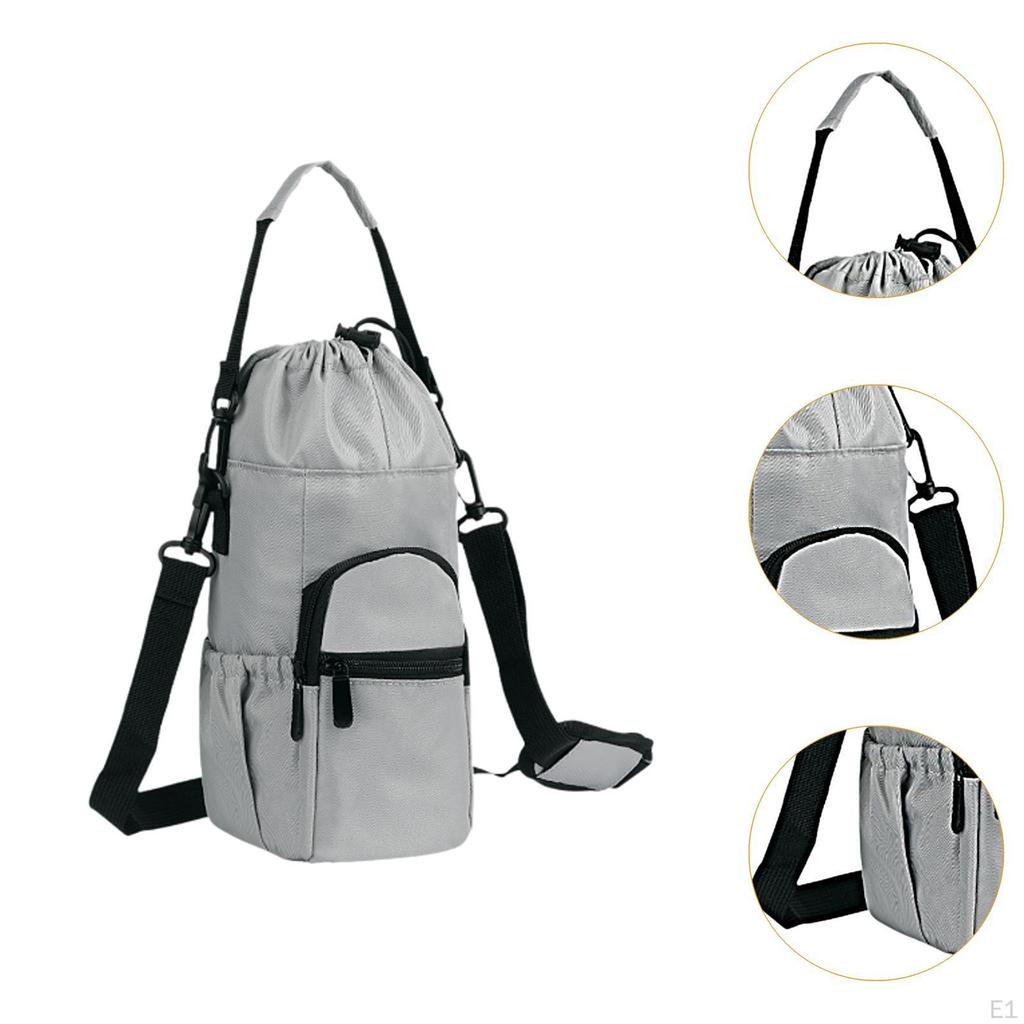 Bottle Pouch Holder Water Carrier Bag Crossbody Sleeve for School