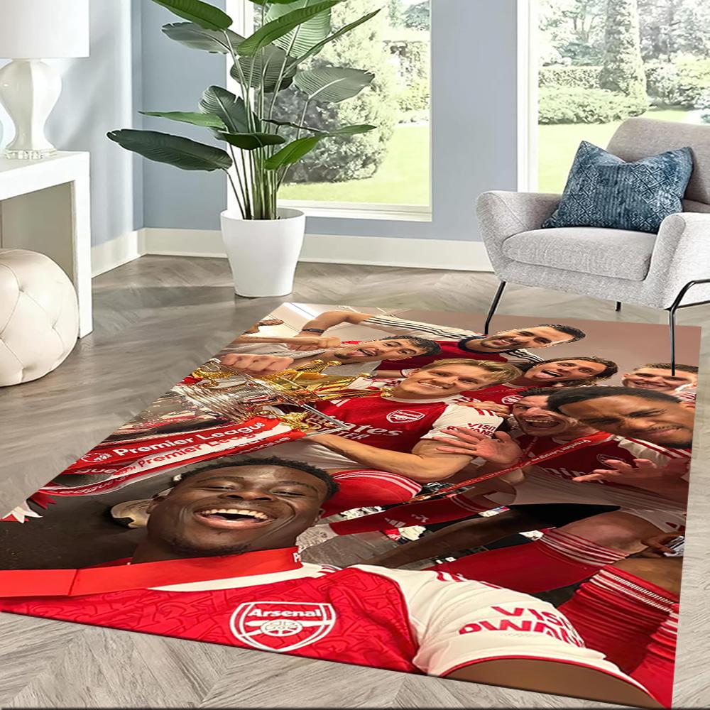 Arsenal Area Rug Design for Kitchen Bedrooms Dormitory Living Rooms Antislip Carpet Office home decor Perfect Gift for Friends & Family