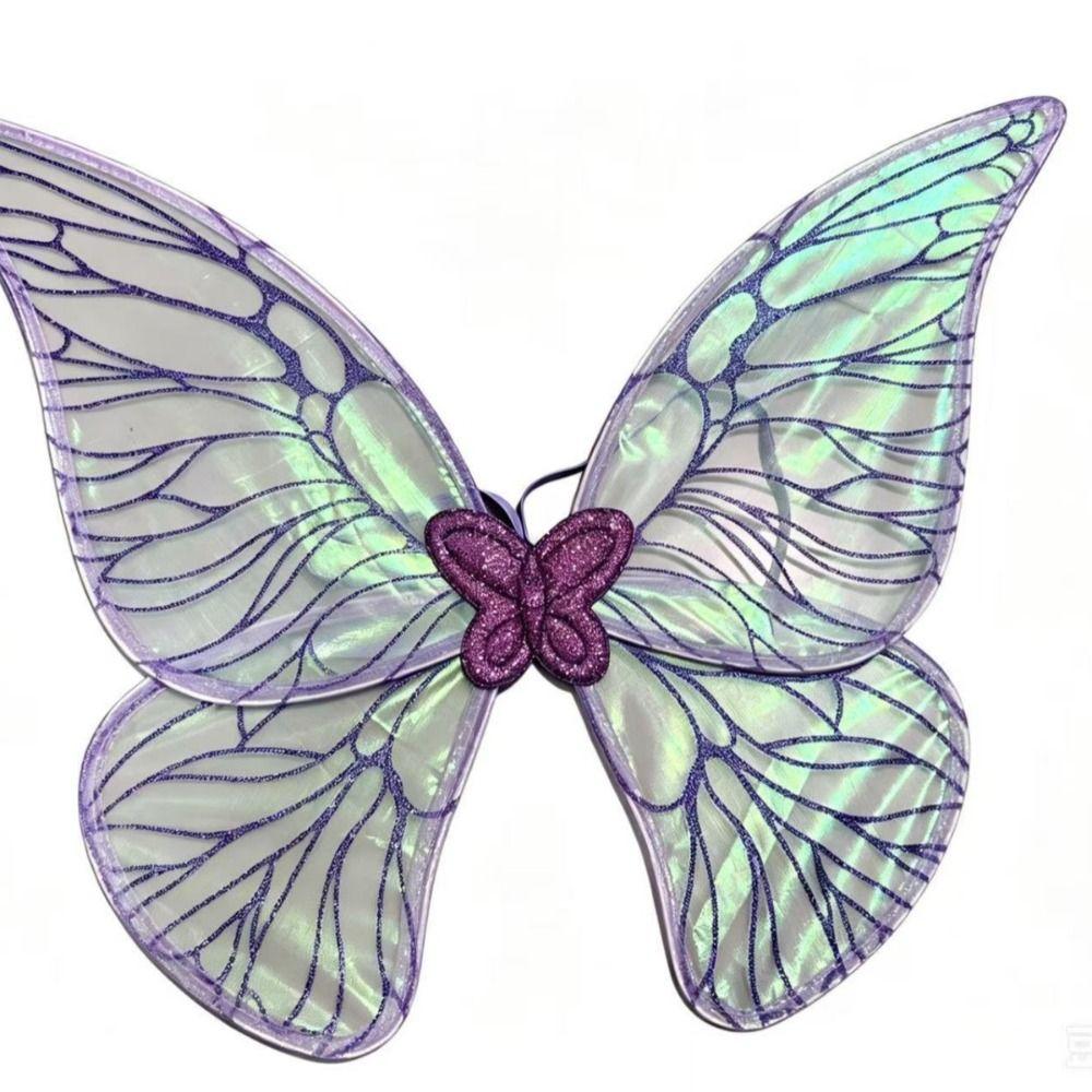 Sparkling Fairy Wings Princess Angel Wing Elf Cosplay Wing Funny Butterfly Wings Party Props
