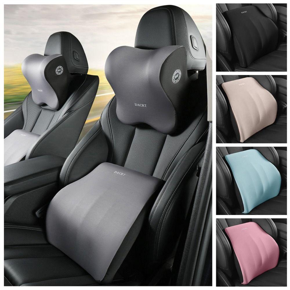 Ergonomic Design Lumbar Support Memory Cotton Backrest Cushion Comfort Car Cushion Car