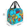 Термосумка для обеда Super Zings, смешная коробка для хранения Superzings, портативный холодильник, термо-ланч-бокс для школы, офиса