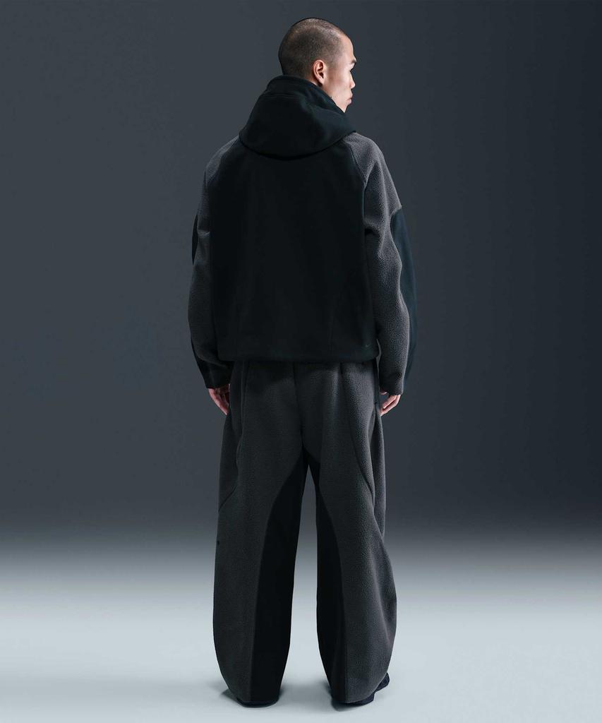 Nike Tech Boreas Прямые брюки с открытым низом, тканые, размер M - Черный:Антрацит:Черный / Ib3366-010