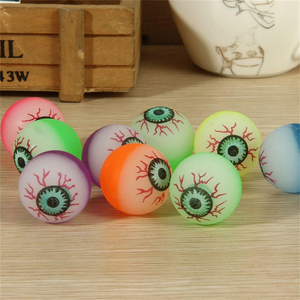 Bouncy Toy Toy Balls Halloween Bouncy Balls Scary Eye Balls Jumping Balls Halloween Party Supplies