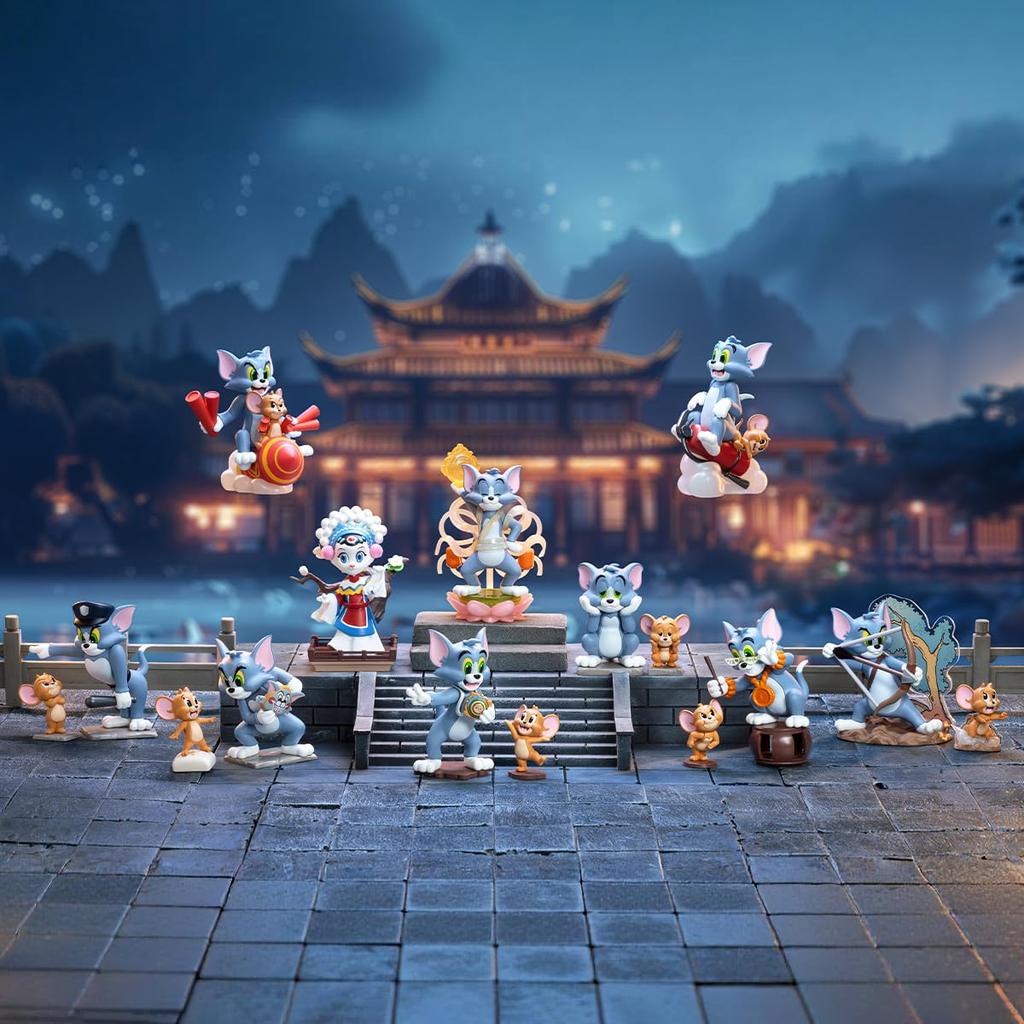 POP MART Том Запретный Компас Серия Pop Mart Гашапон Фигурка Сюрприз Пластиковая Модель Премиальная Игрушка ПВХ Мягкий Винил Оригинальный Персонаж Подарок на День Рождения &