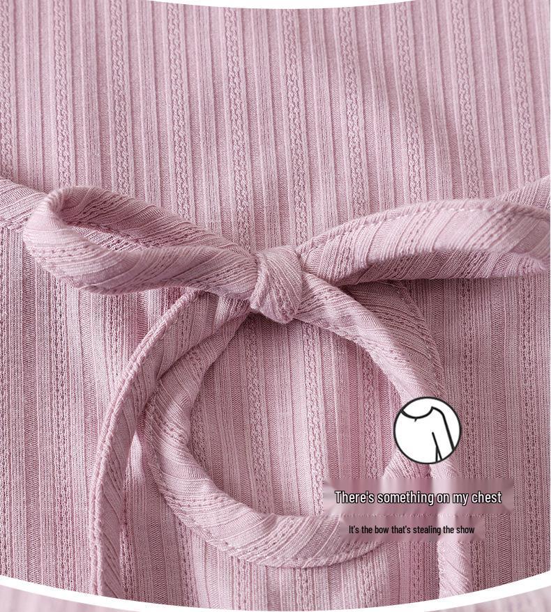 Женская летняя майка-ночнушка - Прохладное и свободное платье-пижама большого размера