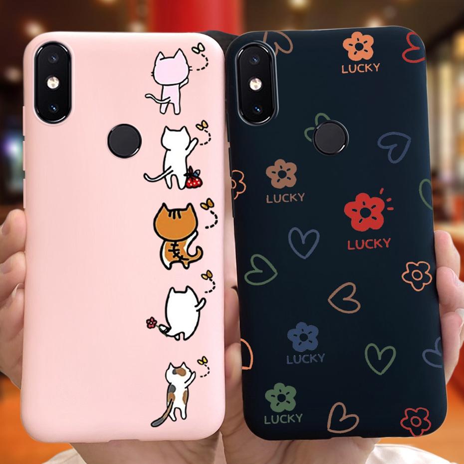 For Xiaomi Mi 8 SE Case Lovely Pattern Jelly Phone Cases Back Cover For Xiaomi Mi 8 Lite Mi8 Mi 8 SE Soft Silicone TPU Bumper