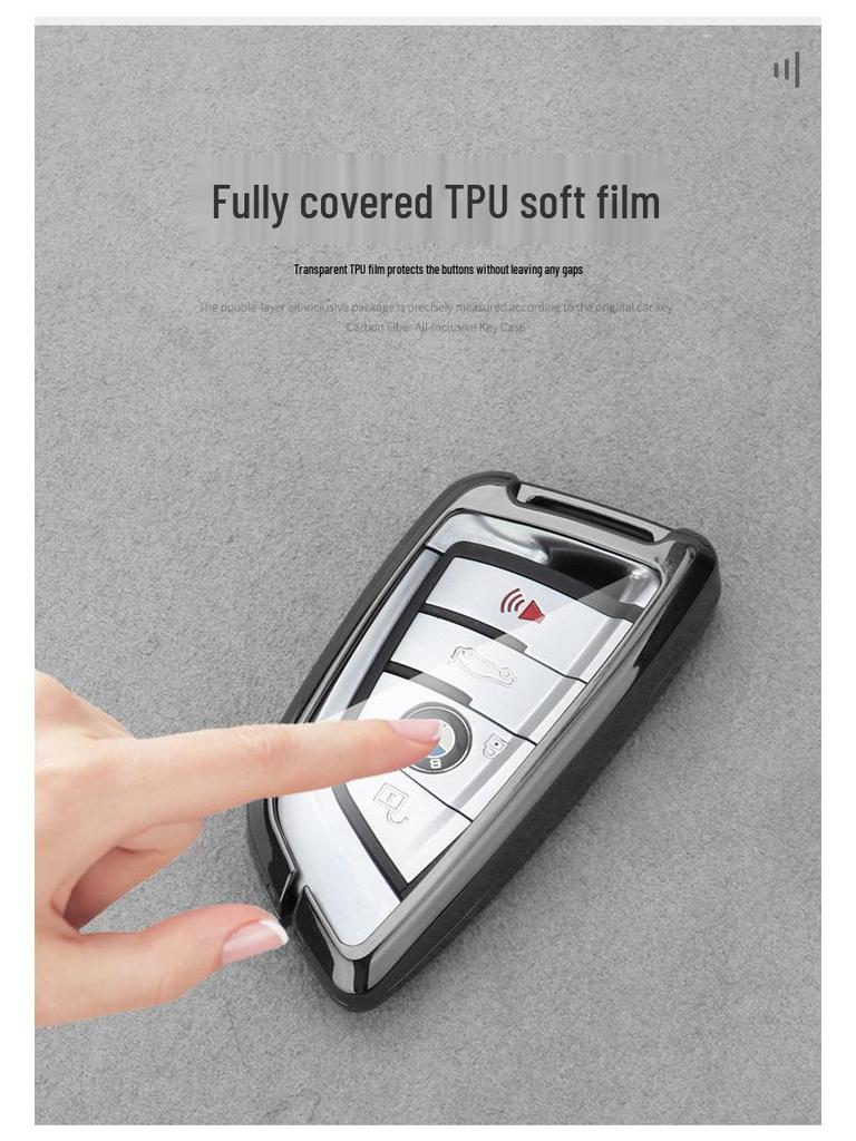 Чехол для ключа для BMW 3 и 5 серии: Подходит для 19 моделей, включая 320Li, 318i, 523Li, 525