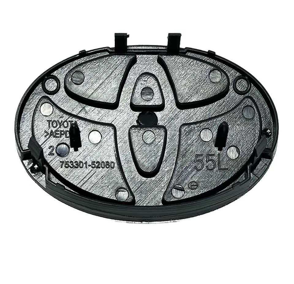 Наклейка (эмблема) 130 мм для TOYOTA YARIS OEM ПЕРЕДНИЕ НАКЛЕЙКИ 75301-52080 ПОДХОДИТ ДЛЯ YARIS СЕДАН 2007-2014