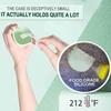 Tool with Vent Hole Denture Bathing Box Silicon Denture Case Denture Bag False Teeth Storage Box