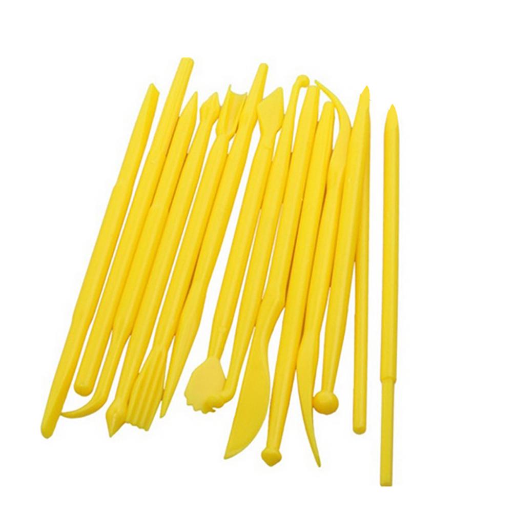 Roamtic Мода Кухня Цветок Сахарный Торт Инструменты Для Ремесла Глины Моделирование 14 Шт. Помадка