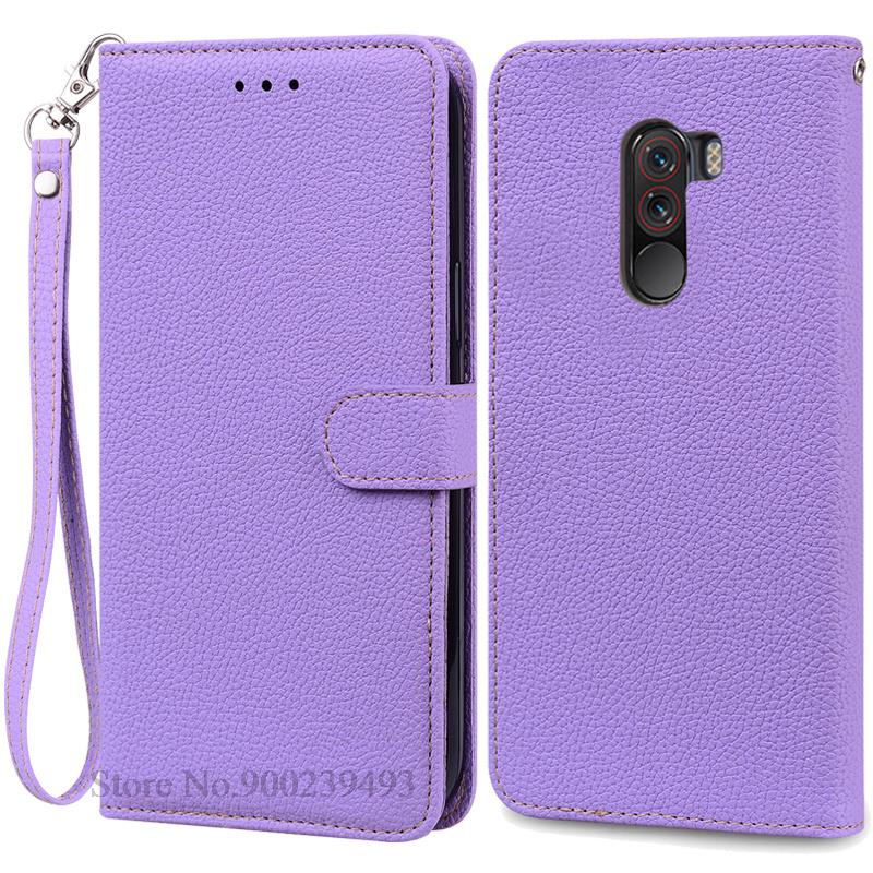 For Xiaomi Pocophone F1 Case Shockproof Wallet Flip Case For Poco F1 Cover Xiaomi Mi Poco Phone F1 Poko F1 PocoF1 Phone Cases