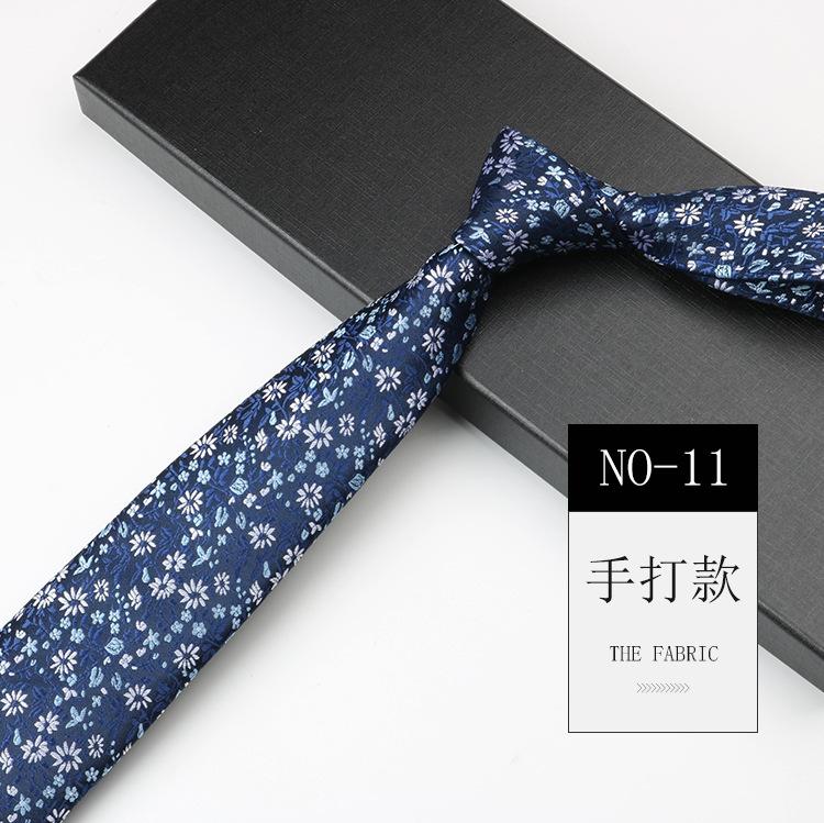 Галстук мужской жаккардовый с узором «кешью», высококлассный, в национальном стиле, ретро, узкий 7 см, ручной работы, деловой галстук для платья