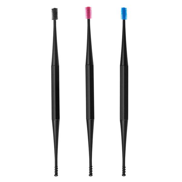 Мягкая силиконовая ушная палочка, двухсторонняя кюретка для удаления ушной серы, ложка для чистки ушей, спиральный инструмент для чистки ушей 