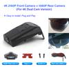 For Volvo XC40 2017-2021 Front and Rear 4K Plug and Play Dash Cam for Car Camera Recorder Dashcam WIFI Car Dvr Recording Devices