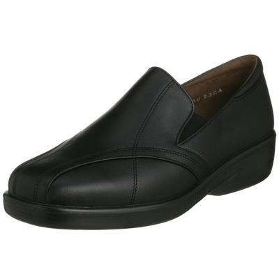 Кроссовки Сделано в Японии Водоотталкивающая натуральная кожа 4E SP7530 Черный [Спорт] Слипоны 22~25 см Женские 23,5 см