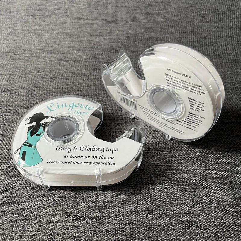 Двусторонний Body Tape Самоклеящаяся лента для тела Бюстгальтер Одежда Платье Блузка Секретная наклейка Прозрачная лента для белья Анти-голый Невидимый пластырь на грудь