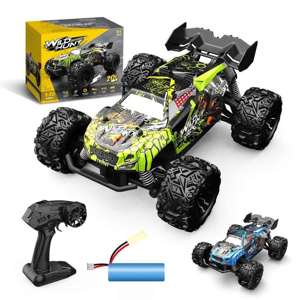 20KM/H Remote Control Racing Cars 2.4G Rock Crawler Hobbies 2.4G Alloy RC Car Toy Gift