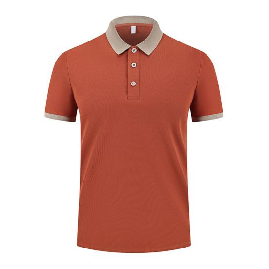 Unisex Waiter Waiteress Uniform Button Lapel Solid Color Short Sleeves Breathable Soft Coffee House Hotel Dinner Food Serving Top