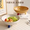 Легкая роскошь фруктовая тарелка домашняя гостиная журнальный столик сухофрукты орехи конфетница креативные закуски выпечка тарелка для размещения миска