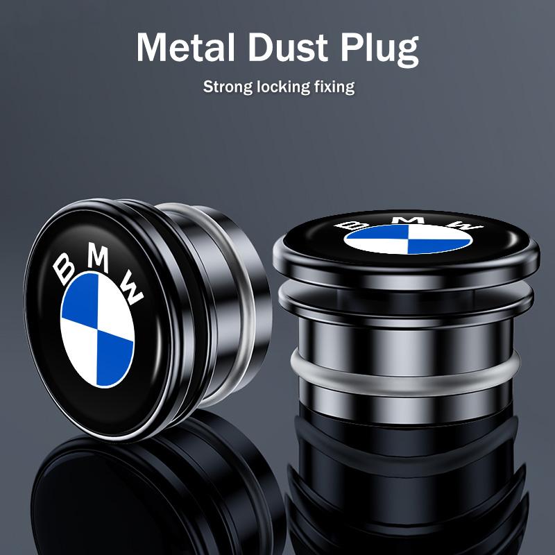 BAAV1 2025 Hot 1PC Universal Car Cigarette Lighter Cover Eject Button Dust Cover Car Accessories Interior For BMW E46 E90 E60 F30 F10