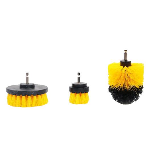 3Pcs / 1Pc Power Scrubber Electric Drill Brush Плитка Инструмент для чистки стекла