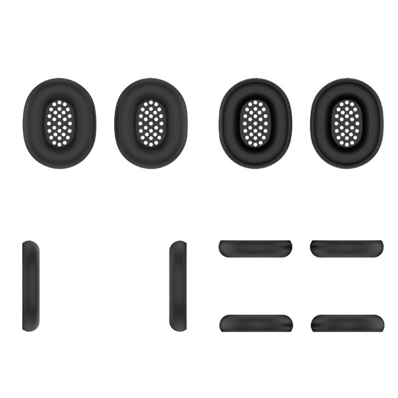 Silicone Earpads Sleeve Protective Covers Shockproof AntiDust Earphone Accessories For Headphone(1) Ear Cushions