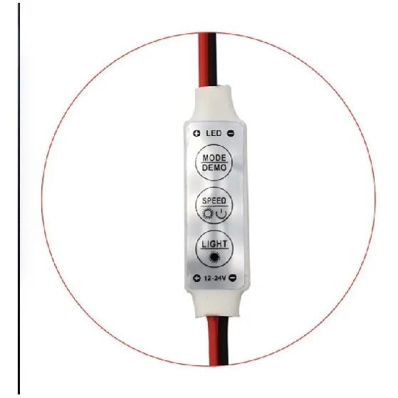 Dimmer Led Strip Eagle Eye 12v Manual Strobe Bars