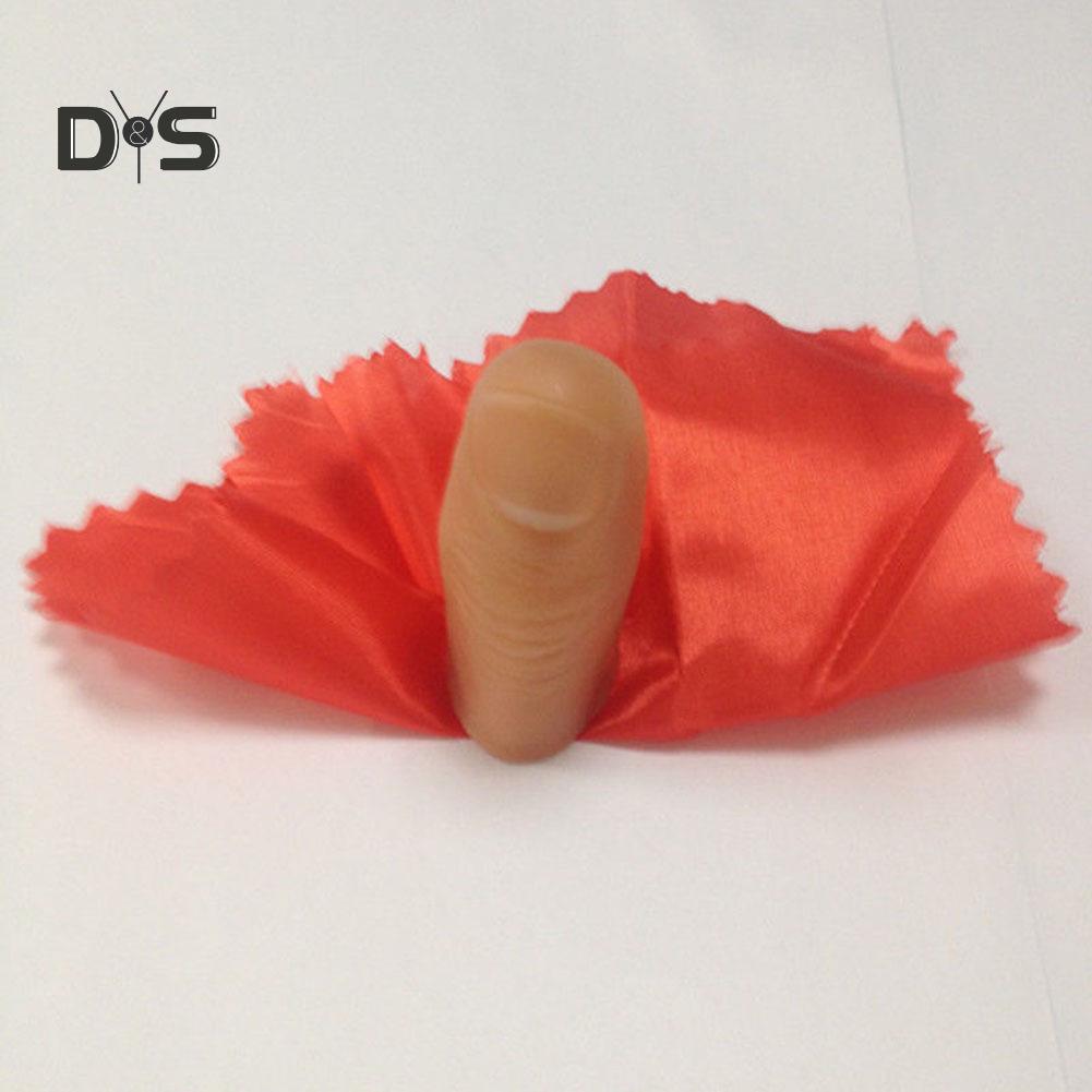 Mom&Me Magic Thumb Tip Trick Rubber Close Up Vanish Appearing Finger Hanky Trick Prop