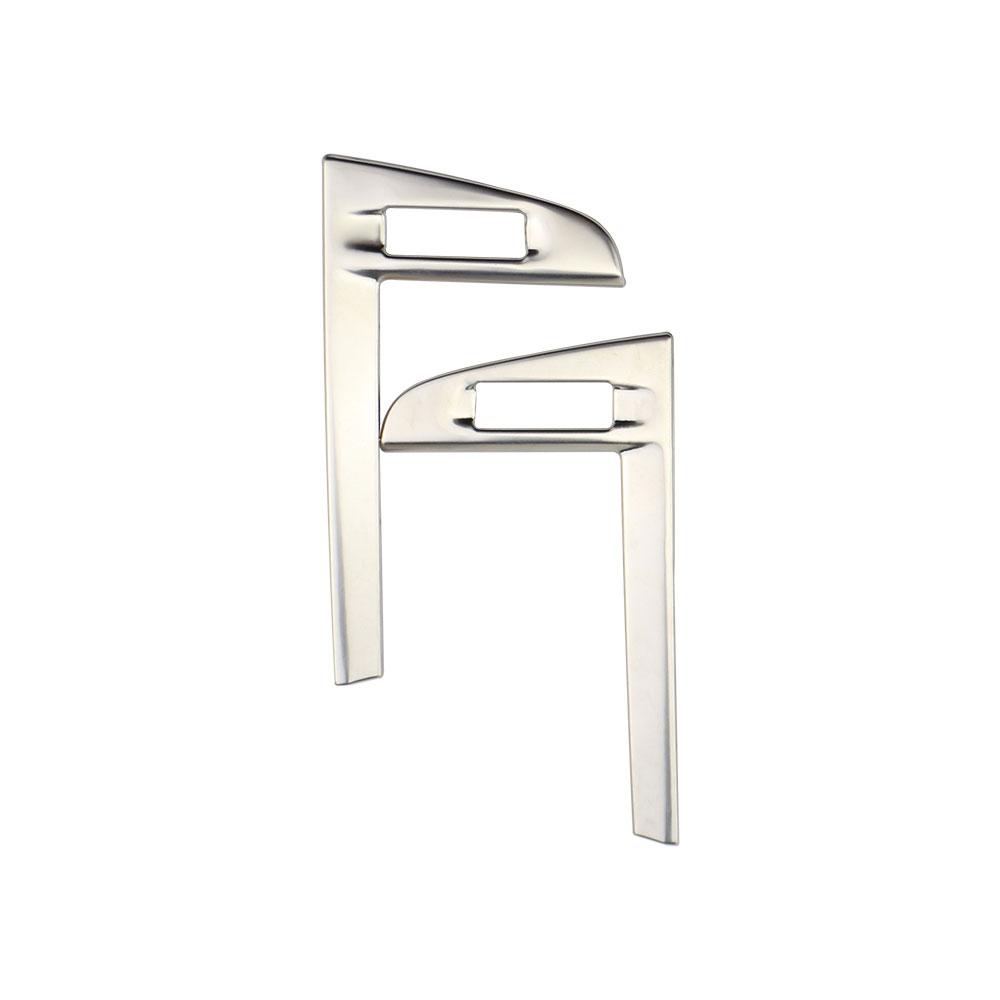 2 шт./компл. Для Renault Koleos Для Samsung QM6 2017-2025 Накладка на передний воздуховод кондиционера, отделка, рамка панели воздуховыпускного отверстия, аксессуары для интерьера