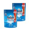 Finish Power Pure Dishwasher X 2 Bags & Detergent, 1.8kg