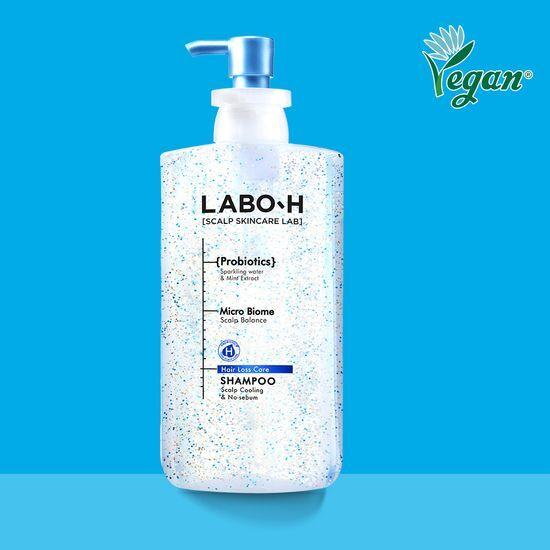 LABO-H Cooling & No-Sebum Shampoo 750+100ML (Refill Plan/Large Capacity/Single Item)