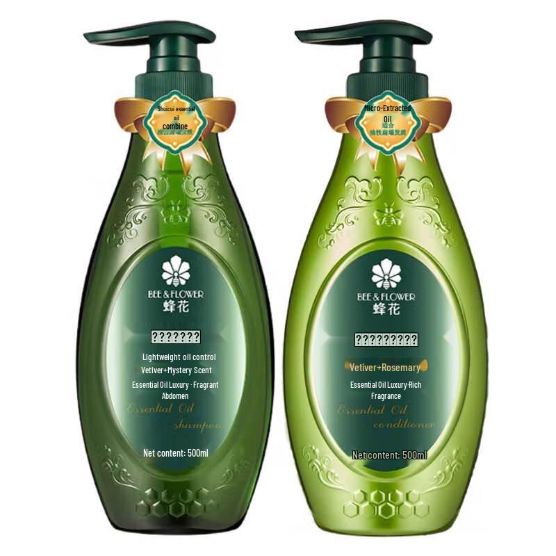 Bee&Flower Fragrance Essential Oil Shampoo & Conditioner Set