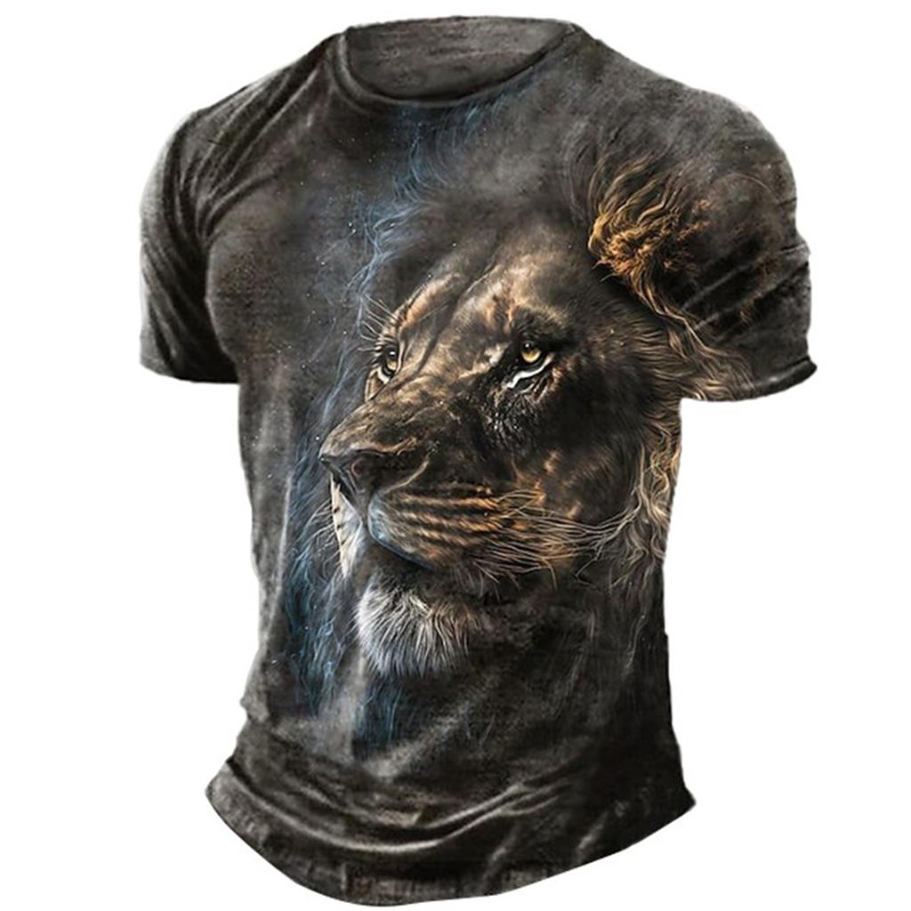 Футболки с круглым воротником и 3d принтом, мужские повседневные спортивные футболки с героями мультфильмов, мужские летние топы с короткими рукавами