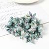20PCs Silk Artificial Orchid Flowers Head Fake Flowers For Home Room Wedding Decoration DIY Vases Garland Gifts Accessories