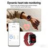 SACOSDING BP Умные часы для мужчин Анализ здоровья сердца Светодиодный фонарик Bluetooth-звонок AI-GPT Умный браслет для Android iOS