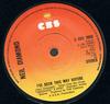 7-дюймовая пластинка NEIL DIAMOND - I've Been This Way Before SCBS3058 CBS 1975 UK Поп Б/У