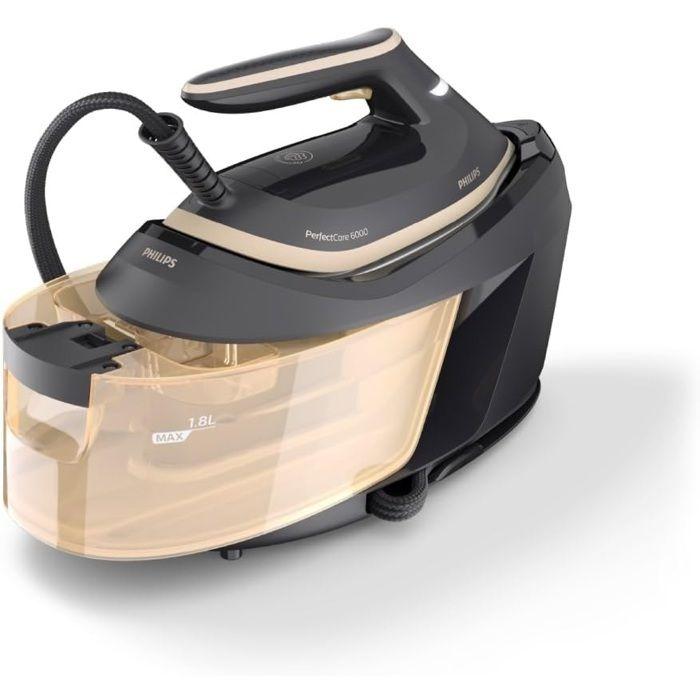 Centrale Vapeur Philips PSG6064/20 PerfectCare Compact Série 6000 Noir/doré 1.8L, 8 bars, 2400W