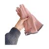 Women Winter Touchscreen Gloves Warm Gloves with Fuzzy Cuffs Bows Thickened Thermal Gloves for Driving Texting Commuting