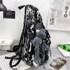 Модная школьная сумка Мужская Женская Рюкзак с граффити Большая вместимость Студенческий рюкзак KTY