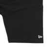 New Era ONSPOTZ Exclusive Oversized Cotton Pocket Tee with Mini Brand Size Size Logo, Black, L, S/S