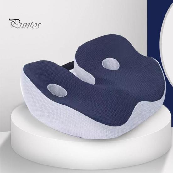 Эргономичная подушка для ягодиц, подушка для сиденья при геморрое, облегчение давления на копчик, поддержка с эффектом памяти, мягкое облегчение боли в спине, медленный отскок, удобное сидение