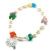 BONBEAU Daisy with Pearl Bracelet
