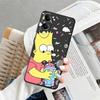 Чехол для Vivo Y31 Y36 Y27 Y16 Y17 Y12 Y15S Y33S Y35 Y19 Y22 Y30 Y02 Y11 Y20 Y21 Чехол для телефона Забавный S-simpsons